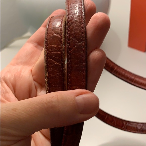 Red embossed Furla bag - Picture 7 of 7